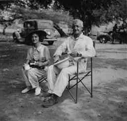 Onbekende vrouw en man 1938
