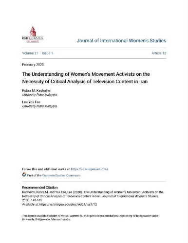 The understanding of Women’s Movement Activists on the Necessity of Critical Analysis of Television Content in Iran