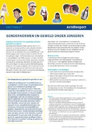 Factsheet gendernormen en geweld onder jongeren