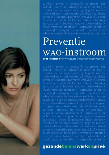 Preventie WAO-instroom