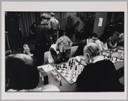 Het Hoogovenschaaktoernooi: een enkele vrouw. 1985