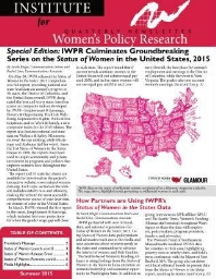 Institute for Women's Policy Research [2015], Summer
