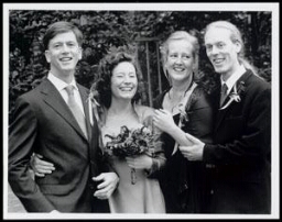 'Bruidspaar met familie' 199?