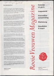 Rooie Vrouwen Magazine [1993], 2