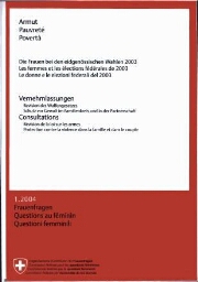 Frauenfragen = Questions au féminin = Problemi al femminile [2004], 1