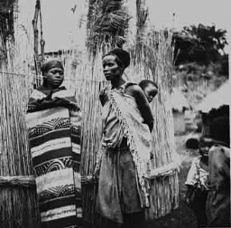 Bijschrift: 'Swazi's' 1938