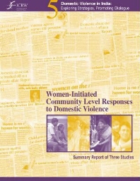 Women-initiated community level responses to domestic violence