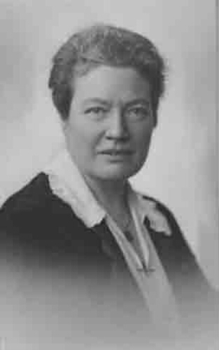 Portret van Baronesse C.F.B 1932