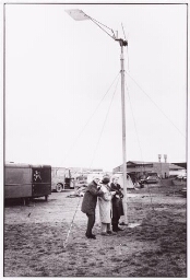Vrouwenvredeskamp bij vliegbasis Volkel. 1984