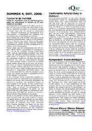 Nieuwsbrief Equa [2006], 4 (oktober)