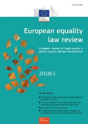 European equality law review [2018], 1