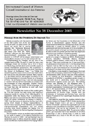 Newsletter International Council of Women [2005], 38 (Dec)