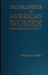 Biographies of American women