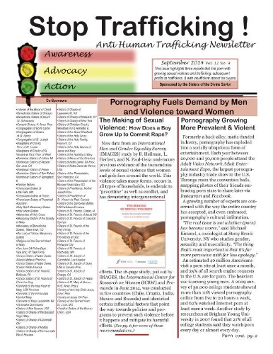 Stop trafficking! Anti-human trafficking newsletter [2014], 9 (September)
