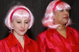 Zina's Beautysalon tijdens Women inc 2007