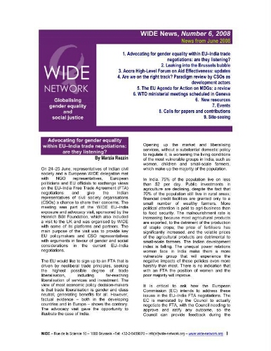 WIDE newsletter = WIDE news [2008], 6 (June)