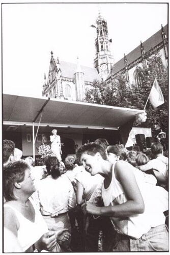 Roze zaterdag demonstratie  1989