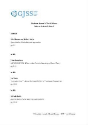 Graduate journal of social science [2008], 2 (Dec)