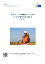 Women, gender equality and the energy transition in the EU