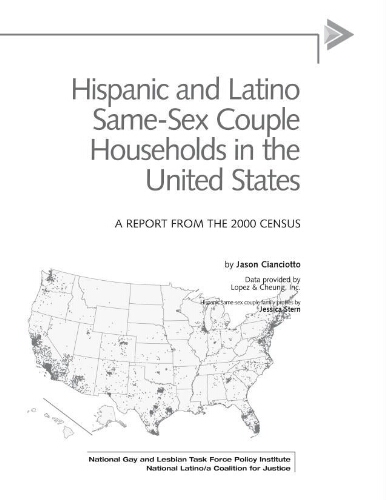 Hispanic and latino same-sex couple households in the United States