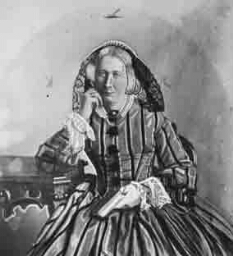 Foto van geschilderd portret van Mienette Storm-van der Chijs (1814-1895) 185??