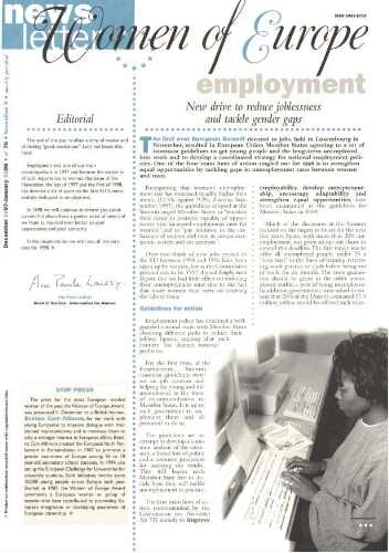 Women of Europe Newsletter [1997/1998], 76 (Dec-Jan)