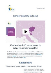 Gender equality in focus [2020], November