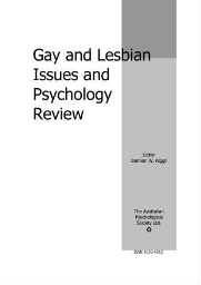 Gay & lesbian issues and psychology review [2006], 1