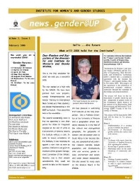 News.gender@UP [2006], 1 (Feb)