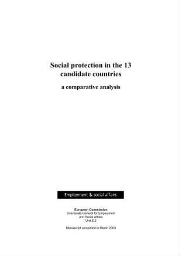 Social protection in the 13 candidate countries