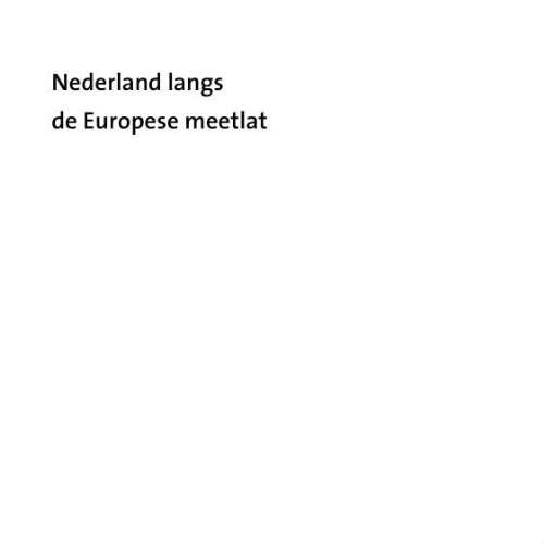 Nederland langs de Europese meetlat