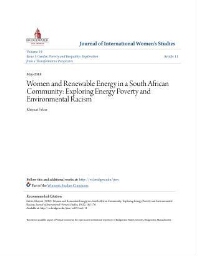 Women and renewable energy in a South African community