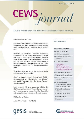 CEWS-Journal [2012], 86