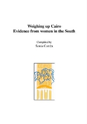 Weighing up Cairo: evidence from women in the South