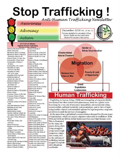 Stop trafficking! Anti-human trafficking newsletter [2018], 12 (December)