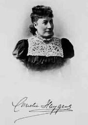 Portret van Cornelie Huygens. 1890?