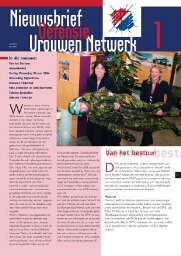 Nieuwsbrief Defensie Vrouwen Netwerk [2005], 1 (april)