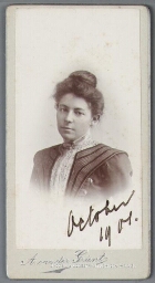 Portret van Lizzy van Dorp 1901