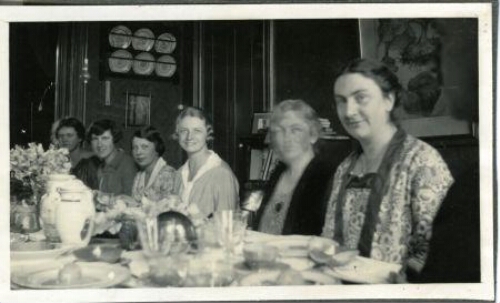 Foto's van theologiestudentes in Leiden. 1928
