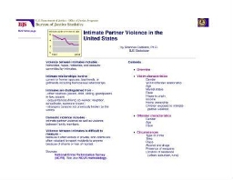 Intimate partner violence in the United States