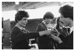 Vrouwendienst in de studentenkerk in Nijmegen 1984