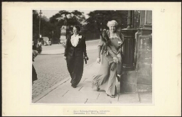 Mevrouw Batens, advocate uit Brussel (links) en Baronesse Pol Boel uit Brussel, tegenwoordige presidente van de Int 1938