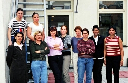 Utrechtse vrouwen in opleiding voor 'toezichthouder' ( voorheen stadswacht) bij BOA. 2002