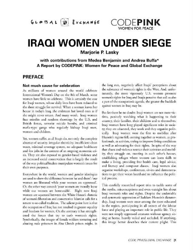Iraqi women under siege