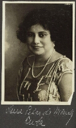 Portret van Lena Pilar de Mendez, Cuba 1925