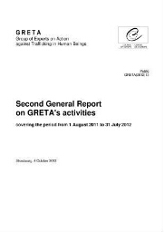 Second general report on GRETA's activities covering the period from 1 August 2011 to 31 July 2012