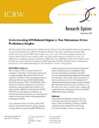 ICRW research update [2003], September