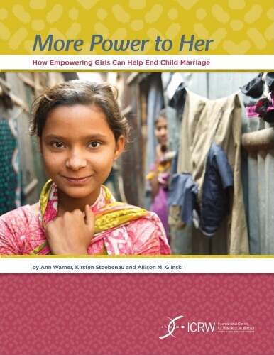 More power to her: how empowering girls can help to end child marriage