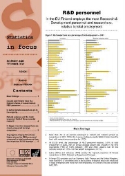 Statistics in focus [2006], 7