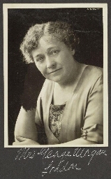 Portret vanMrs 1925